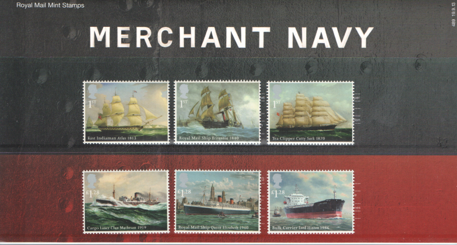 (image for) 2013 Merchant Navy Royal Mail Presentation Pack 489 - Click Image to Close